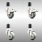 Service Caster 3 Inch 316SS Gray Poly Swivel 1-3/4 Inch Expanding Stem Caster Lock Brake, 2PK SCC-SS316TTLEX20S314-PPUB-2-S-2-134 - alternate 1